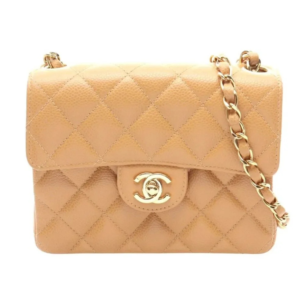Chanel Mini Matelasse Caviar Shoulder Bag